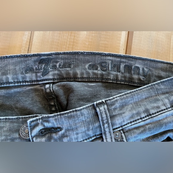 7 for all mankind Skinny jeans color: kaki size 31 - Picture 5 of 7